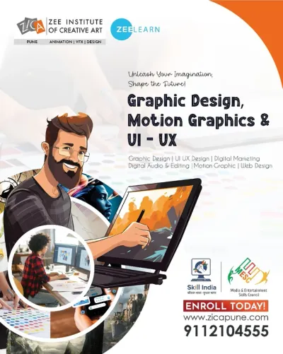Graphic Design, Motion Graphics & UI - UX